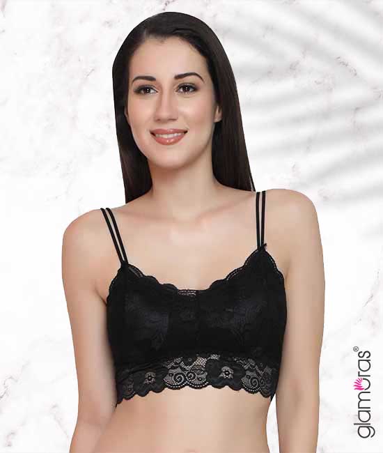 Padded Underwired Seamless Bra With Adjustable & Detachable Straps