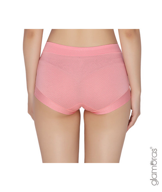 Fashion (Pink Shorts)60-150 KG Plus Size Seamless Safety Short Pants Summer  Sexy Lace Anti Rub Thigh Protection Boyshorts Panties Under Skirt Boxers  JIN